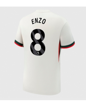 Billige Fotballdrakt Chelsea Enzo Fernandez #8 Replika Bortedrakt 2025-26 Kortermet Billige Fotballdrakt Chelsea Enzo Fernandez #8 Replika Bortedrakt 2025-26 Kortermet